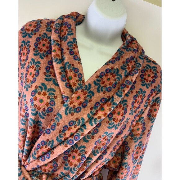 NATURAL LIFE Floral Patterned Robe - Multicolor - Picture 6 of 12